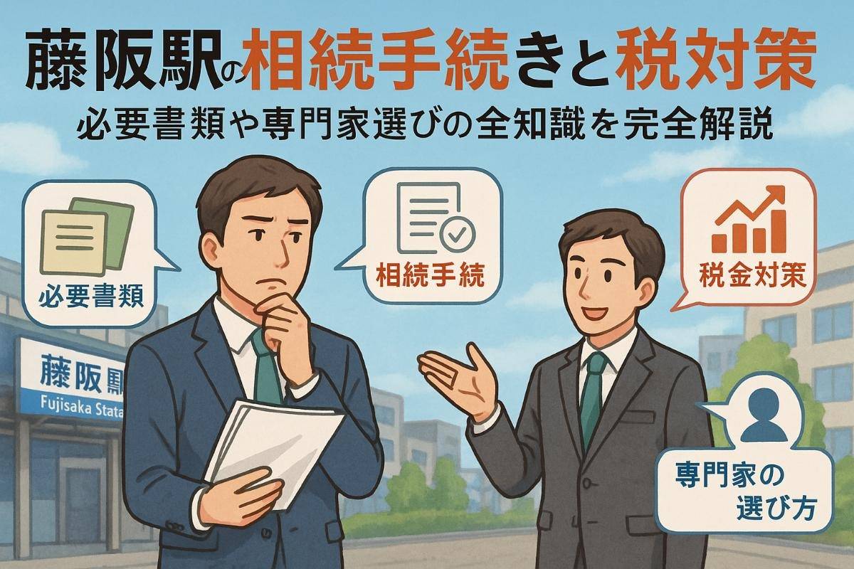 藤阪駅周辺の相続の手続きと税金対策ガイド｜必要書類や専門家選びの全知識
